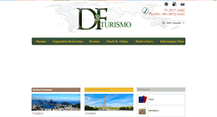 Desktop Screenshot of dfturismo.tur.br