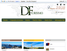 Tablet Screenshot of dfturismo.tur.br